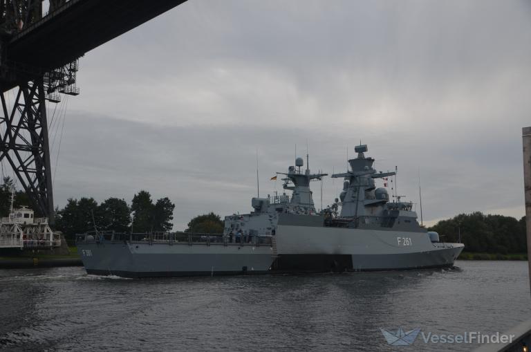 GERMAN WARSHIP F261