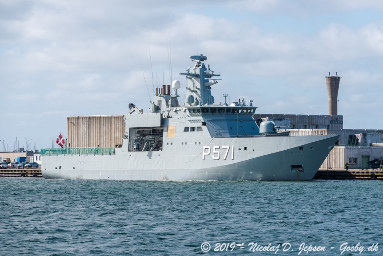 HDMS EJNAR MIKKELSEN, Military ops - Details and current position ...