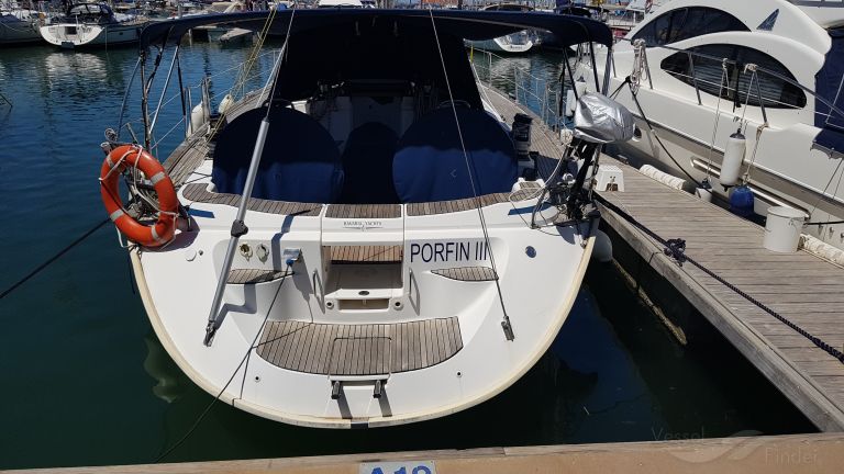 PORFIN, Sailing vessel - Details and current position - MMSI 224137160 ...