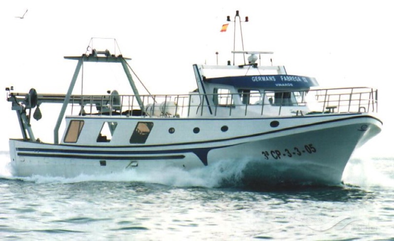 GERMANS FABREGA DOS, Fishing vessel - Details and current position ...