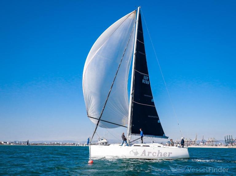 ARCHER DOS, Sailing vessel Details and current position MMSI