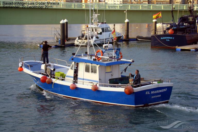 EL MARINERO, Fishing vessel - Detalles del buque y posición actual ...