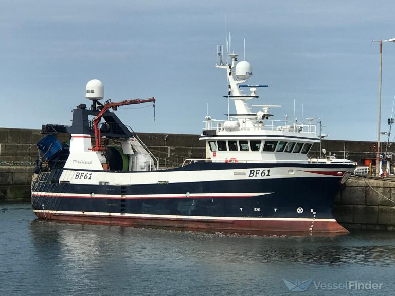 TRANSCEND BF61, Fishing vessel - Details and current position - MMSI ...