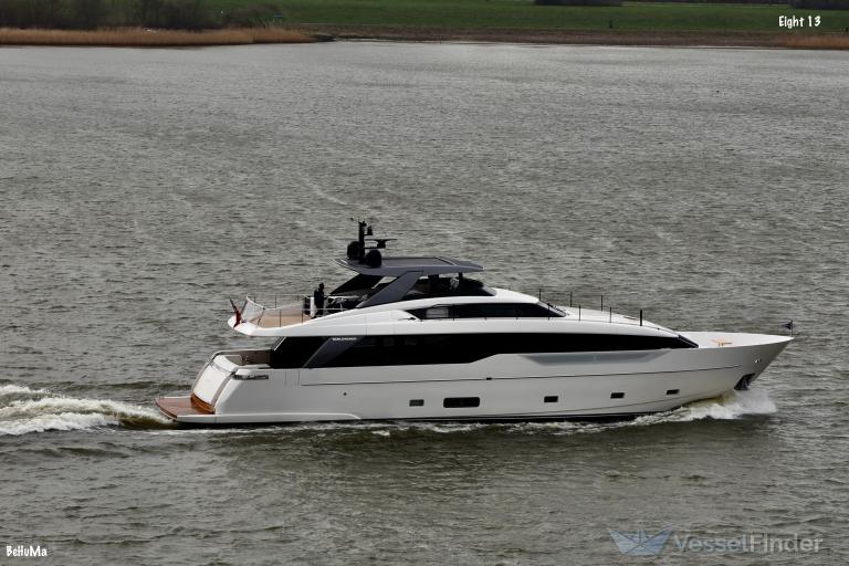 EIGHT13, Pleasure craft - Details and current position - MMSI 