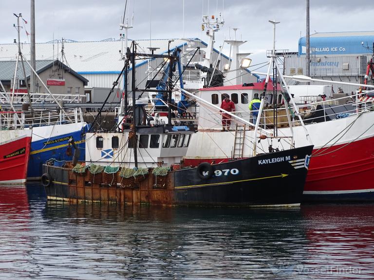 MFV KAYLEIGH M, Fishing vessel - Details and current position - MMSI ...