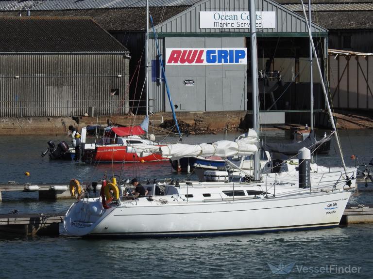 ONE LIFE, Sailing vessel Details and current position MMSI