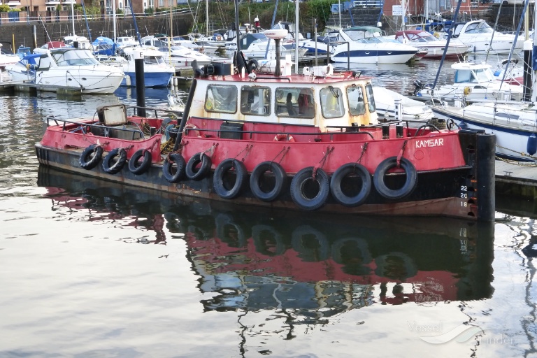 KAMSAR, Tug Details and current position MMSI 235078587 VesselFinder