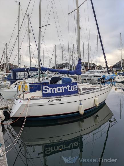 SMARTIE, Sailing vessel - Details and current position - MMSI 235085704 ...