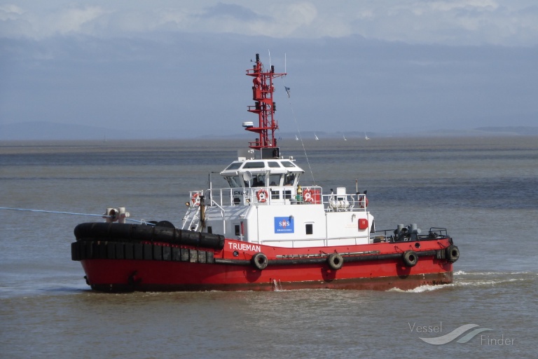 TRUEMAN, Tug - Details And Current Position - MMSI 235089843 - VesselFinder