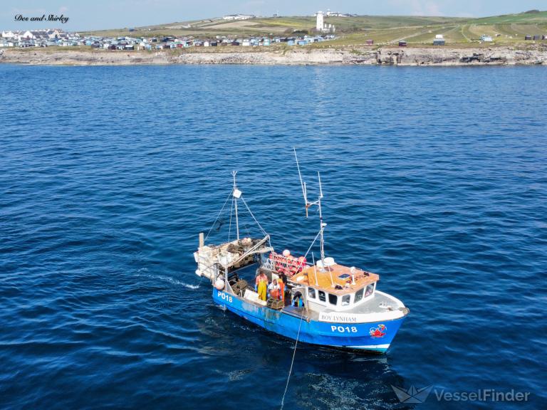 BOY LYNHAM PO18 Fishing vessel Details and current position MMSI