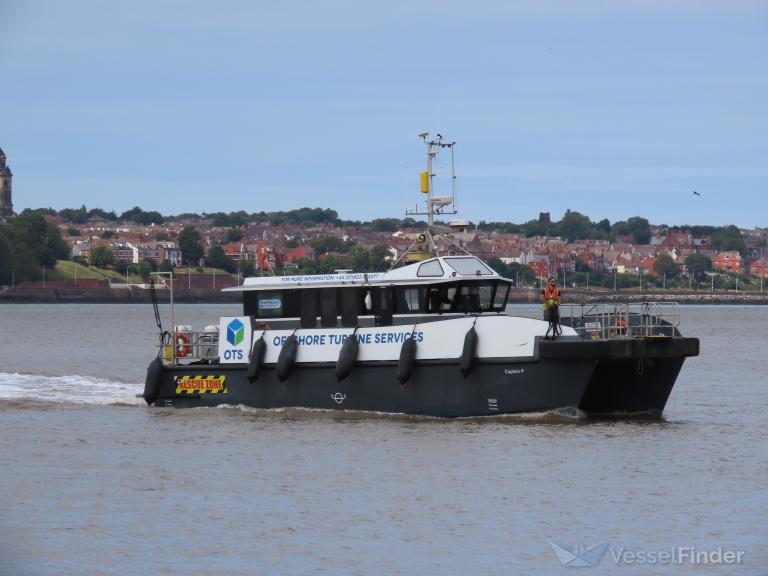 CAPTAIN P, Cargo ship - Details and current position - MMSI 235093878 ...