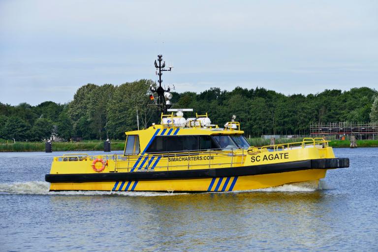 SC AGATE, Port tender - Detalles del buque y posición actual - MMSI ...