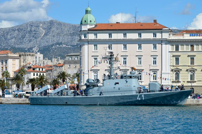 RTOP 41 VUKOVAR, Military ops - Details and current position - MMSI ...