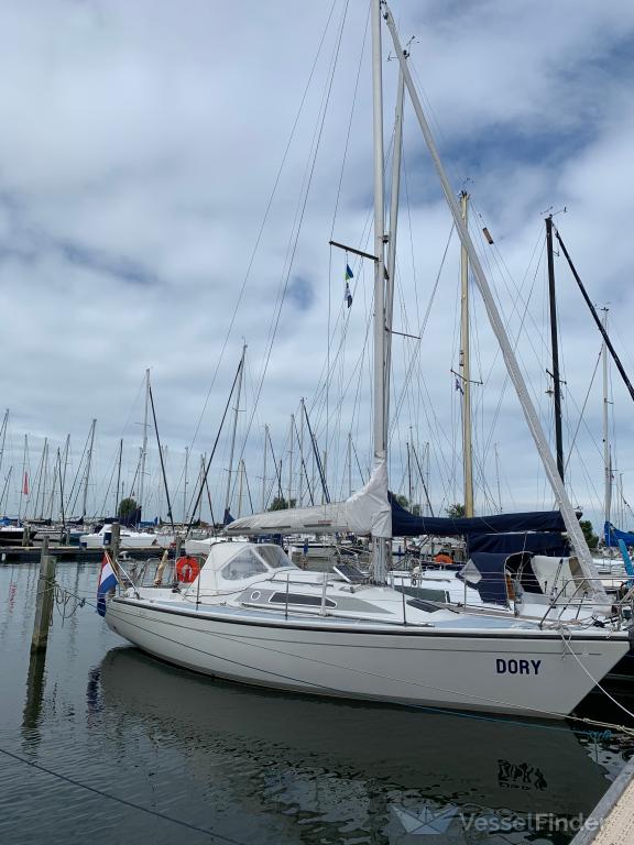 DORY, Sailing vessel - Details and current position - MMSI 244007244 ...