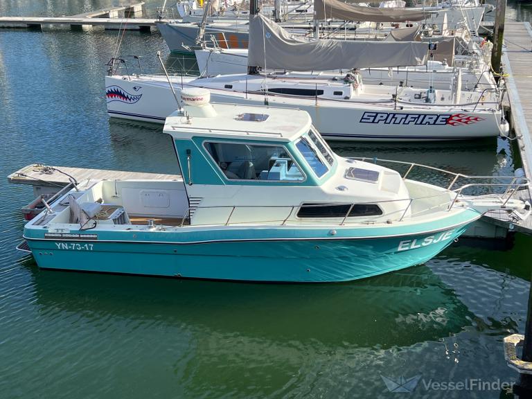 ELSJE, Pleasure craft - Details and current position - MMSI 244013005 ...