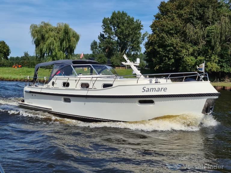 SAMARE, Pleasure craft - Details and current position - MMSI 244170509 ...