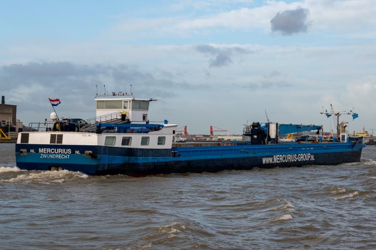 MERCURIUS, Cargo ship Details and current position ENI 02327429