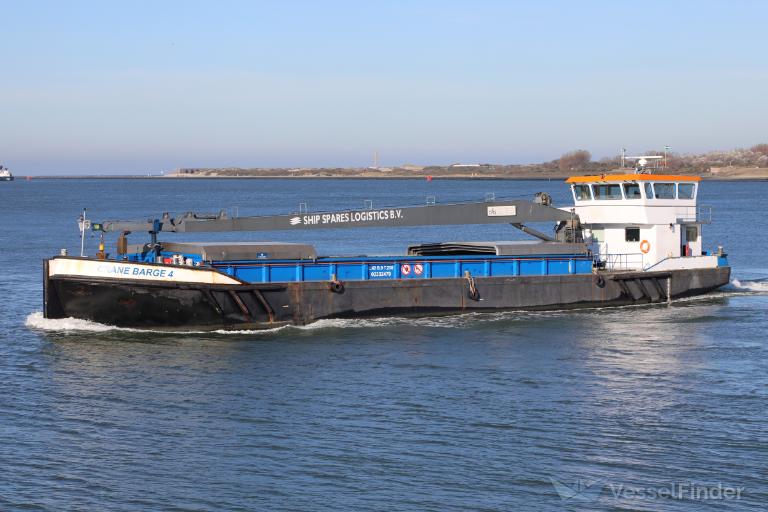 CRANE BARGE 4, Cargo ship Schiffsdaten und aktuelle Position MMSI