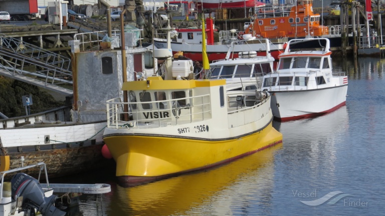 VISIR, Fishing vessel - Details and current position - MMSI 251033110 ...
