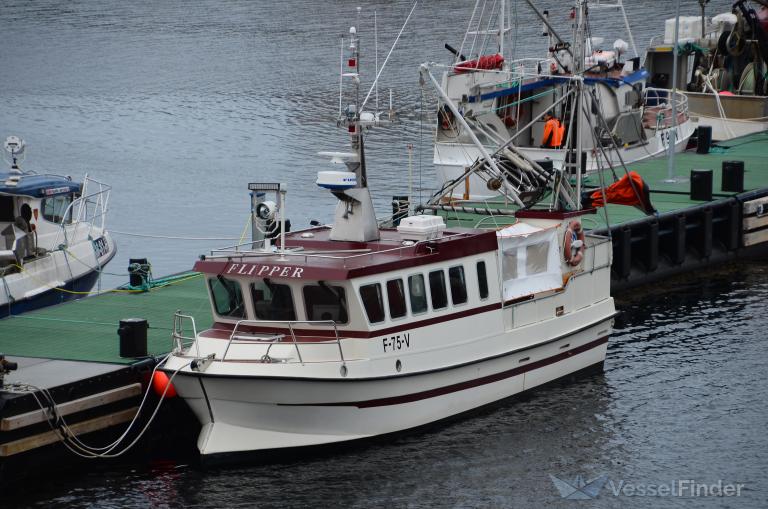 FLIPPER, Fishing vessel - Details and current position - MMSI 257425700 ...
