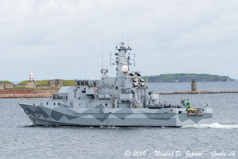 SWEDISH WARSHIP M76 photo