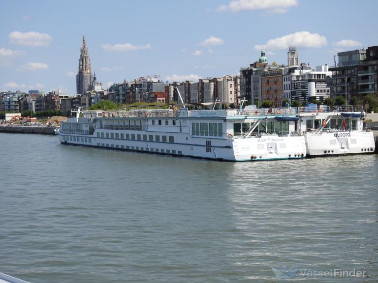 RHEIN PRINZESSIN, Passenger ship - Schiffsdaten und aktuelle Position