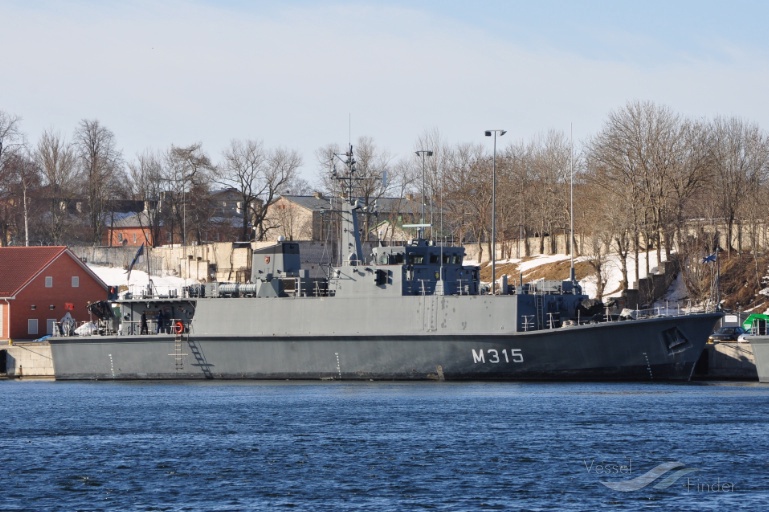 NATO WARSHIP M315, Military ops - Details and current position - MMSI ...