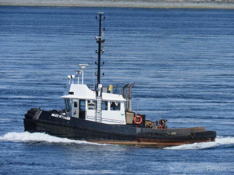INLET RUSTLER, Tug - Details and current position - MMSI 316013874 ...