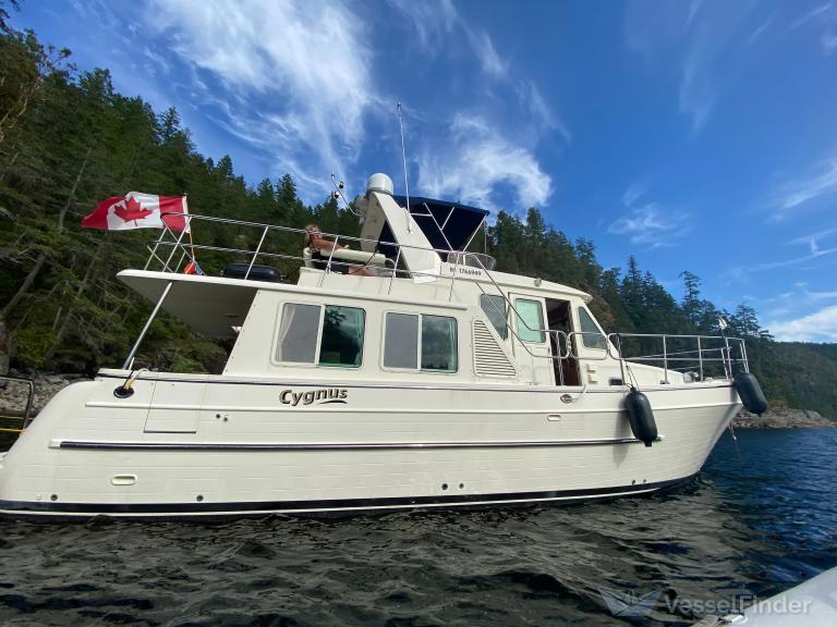 CYGNUS, Pleasure craft - Details and current position - MMSI 316018639 ...