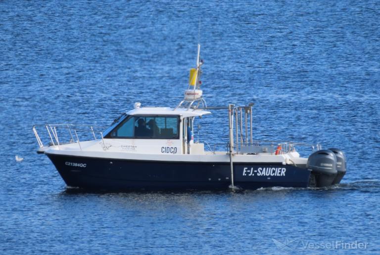 LE SAUCIER, Pleasure craft Details and current position MMSI