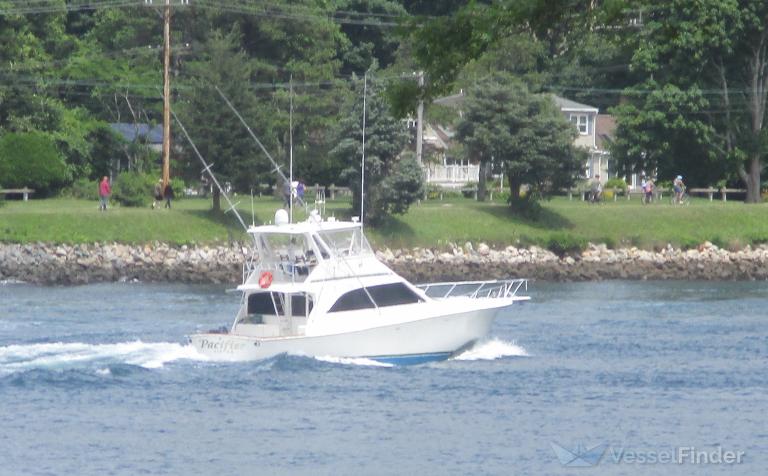PACIFIER, Pleasure craft - Details and current position - MMSI ...