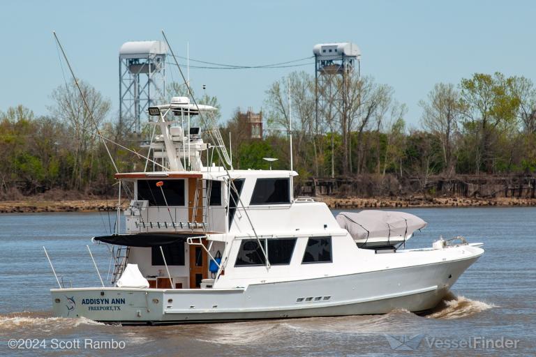 ADDISYN ANN, Pleasure craft - Details and current position - MMSI ...
