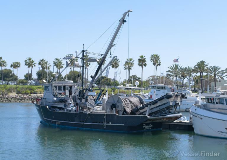 PROVIDER, Fishing Vessel - Details And Current Position - MMSI ...