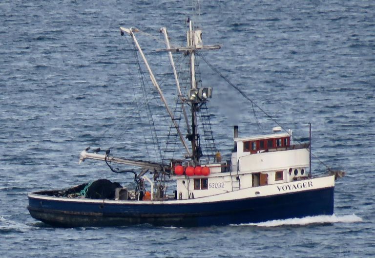 VOYAGER, Fishing vessel - Details and current position - MMSI
