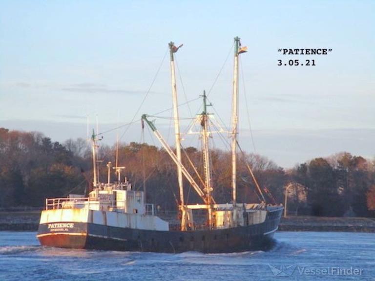 PATIENCE, Fishing vessel - Details and current position - MMSI ...