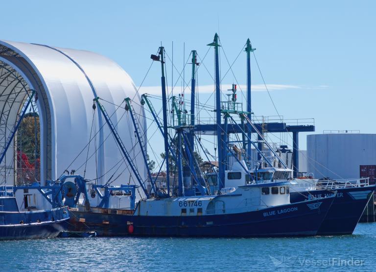 FV BLUE LAGOON, Fishing vessel - Details and current position - MMSI ...