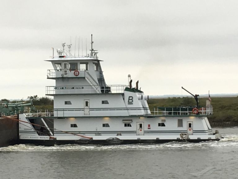 LANEY BLESSEY WATKIN, Local type Scheepsdetails en huidige positie