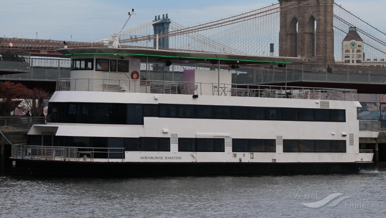 HORNBLOWER SENSATION, Passenger ship - Details and current position ...