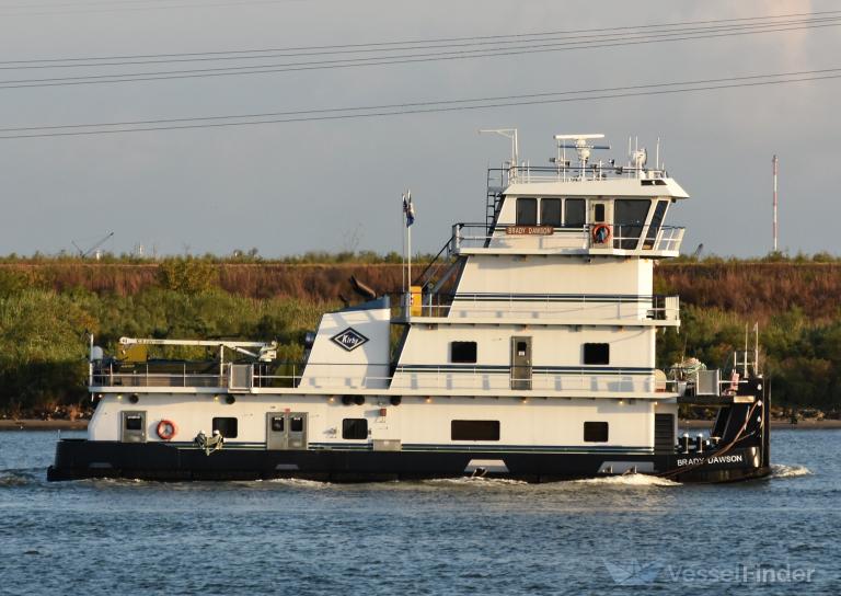 BRADY DAWSON, Tug - Details and current position - MMSI 368055190
