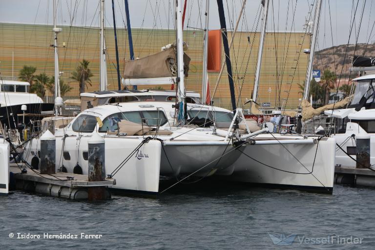 ZATARA, Sailing vessel Details and current position MMSI 368135120