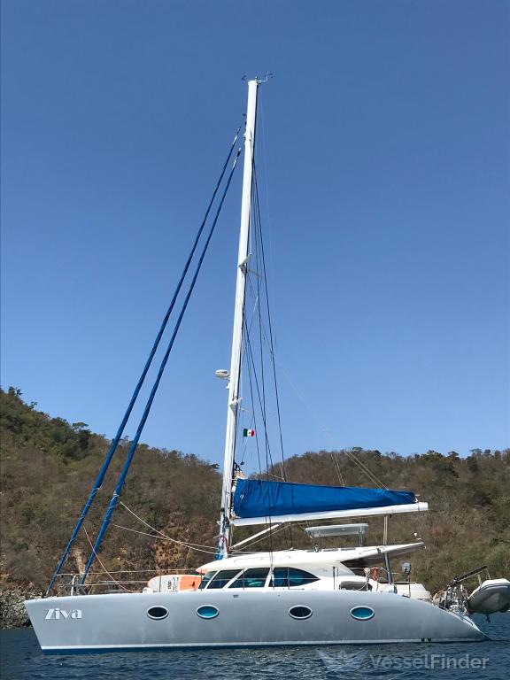 ZIVA, Pleasure craft Details and current position MMSI 368155410