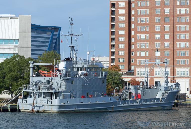 BRANDY STATION, Unknown Details and current position MMSI 368803000