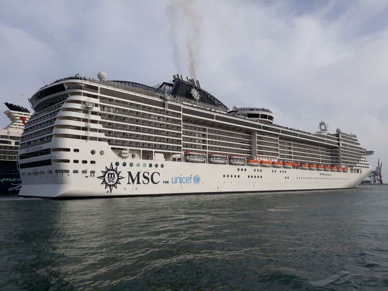 Msc Fantasia Passenger Cruise Ship Details And Current Position Imo 9359791 Mmsi 5070