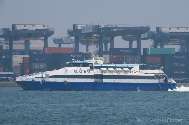 KAI SHIUAN NO.6, Passenger ship - Details and current