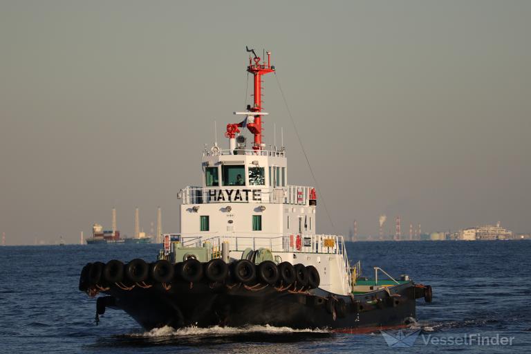 HAYATE, Tug - Details and current position - MMSI 431012808 - VesselFinder