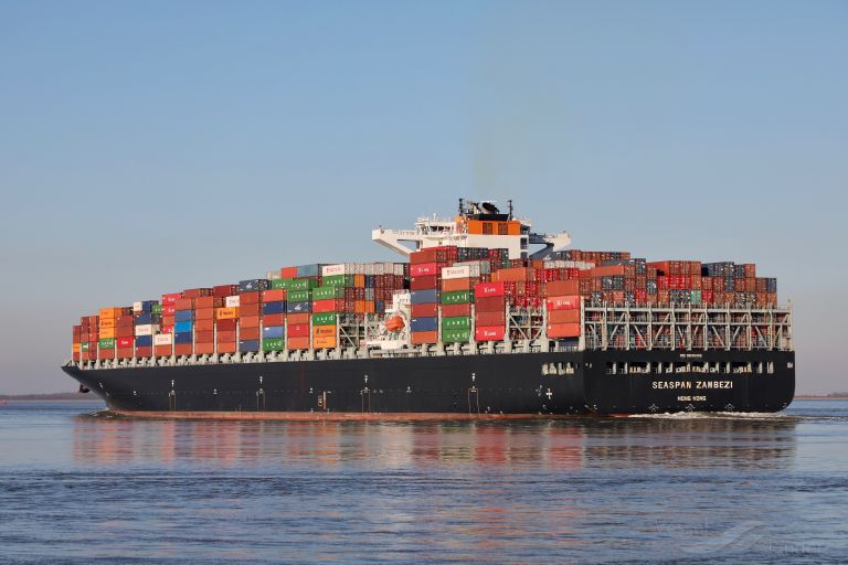 SEASPAN ZAMBEZI, Container Ship - Details and current position - IMO ...