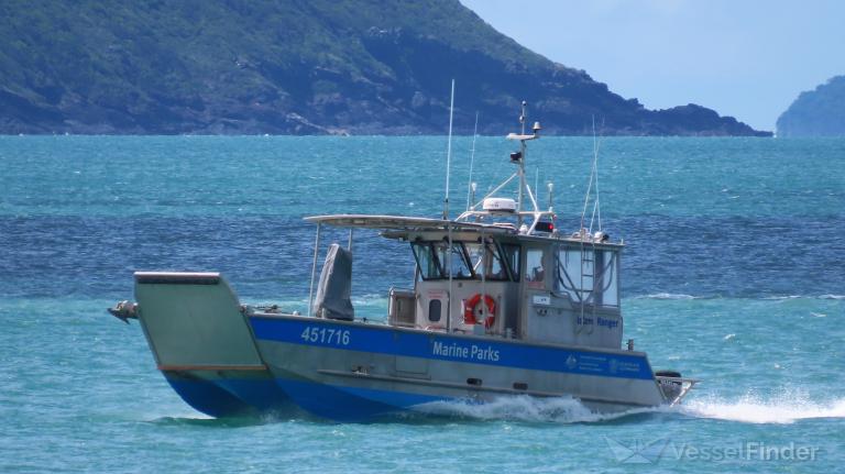 QGV ISLAND RANGER, Law enforcment - Details and current position - MMSI ...