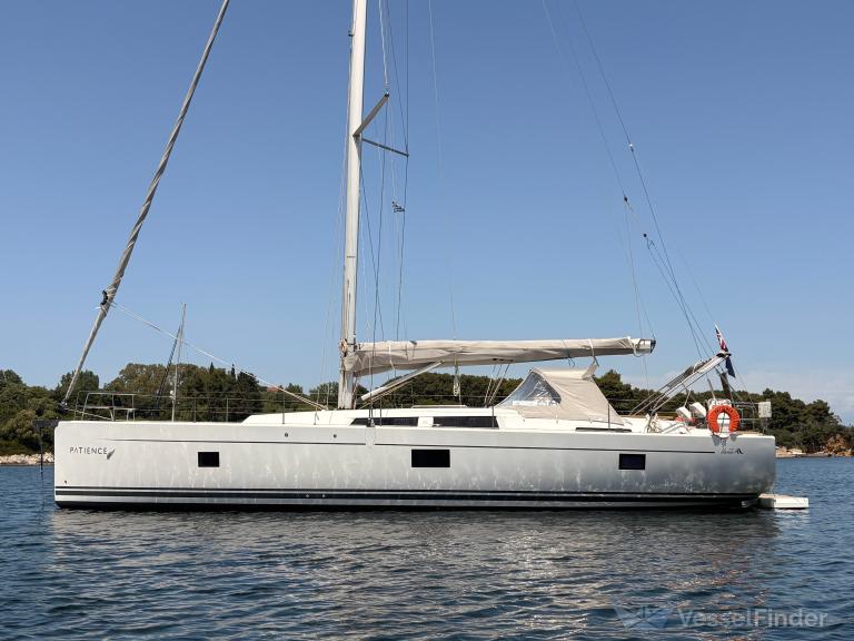 PATIENCE, Sailing vessel - Details and current position - MMSI ...