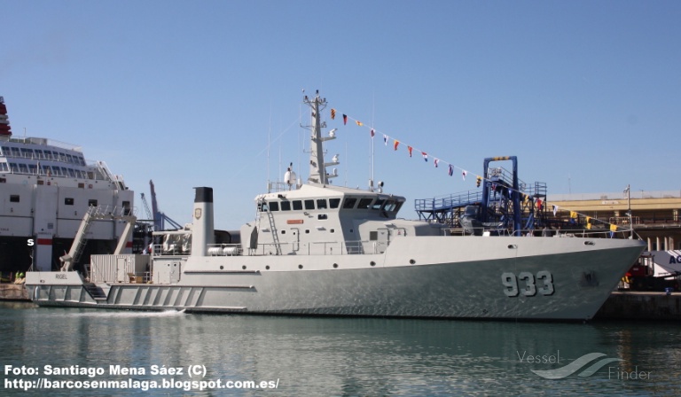 KRI RIGEL, Military ops - Details and current position - MMSI 525014077 ...