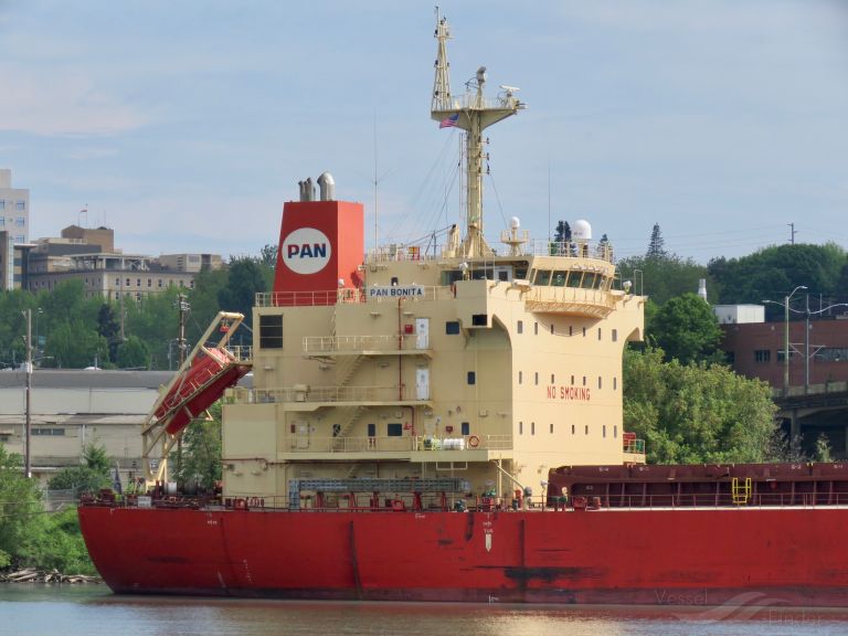 PAN BONITA, Bulk Carrier Details and current position IMO 9626015